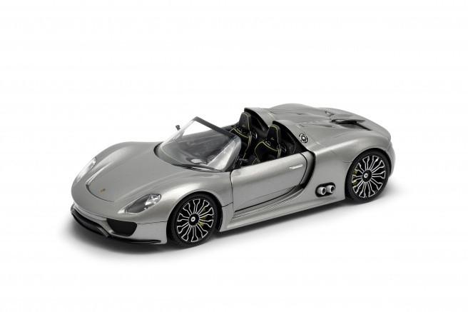 Welly 1/24 PORSCHE 918 SPYDER GREY 2012